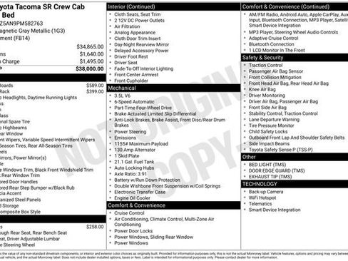 Used 2023 Toyota Tacoma SR AWD/4WD image 31