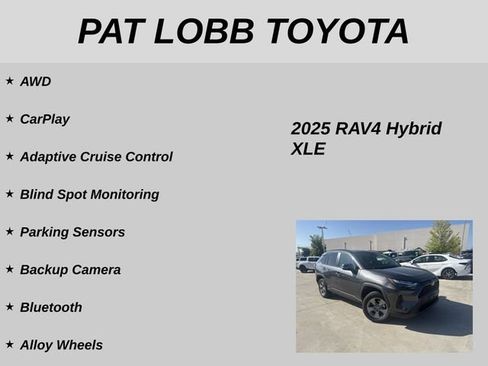Used 2025 Toyota RAV4 XLE w/ Weather Package AWD/4WD image 11