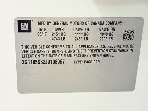 Used 2018 Chevrolet Impala LT image 27