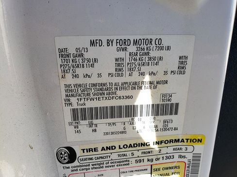 Used 2013 Ford F150 Lariat w/ Luxury Equipment Group image 12