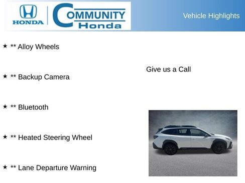 Used 2025 Subaru Outback Onyx Edition AWD/4WD image 7