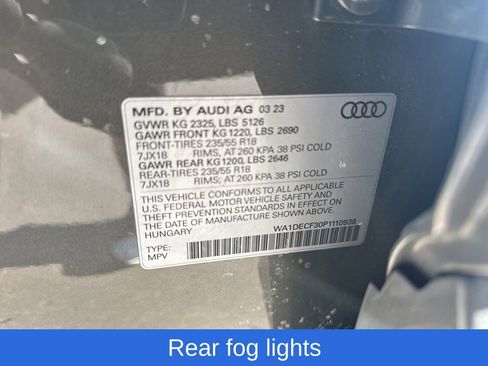 Used 2023 Audi Q3 2.0T Premium image 33