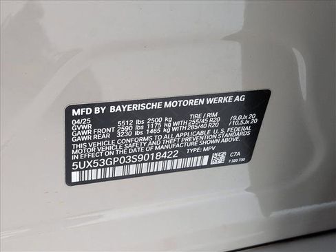 Used 2025 BMW X3 xDrive30 w/ M Sport Package AWD/4WD image 25
