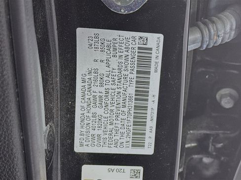 Certified 2023 Honda Civic EX image 31