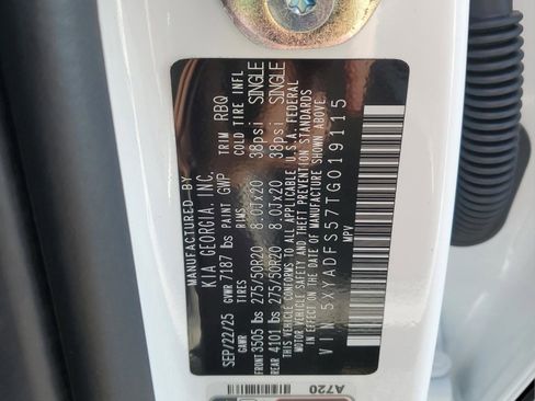 New 2026 Kia EV9 Land w/ Nightfall Edition Package image 29