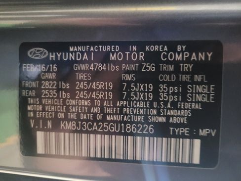 Used 2016 Hyundai Tucson Sport AWD/4WD image 33