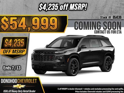 New 2026 Chevrolet Traverse RS