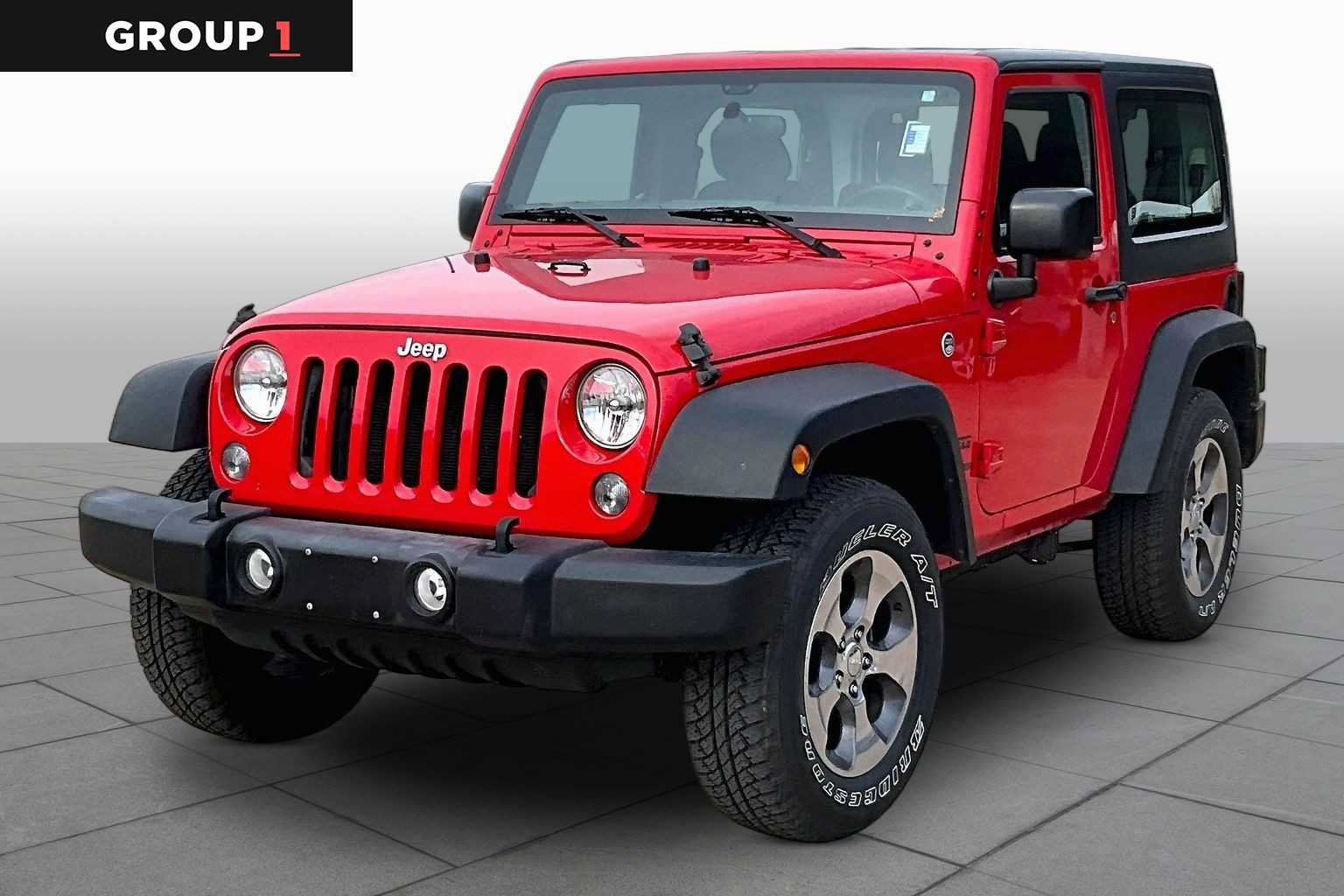 Used 2016 Jeep Wrangler Sport w/ Connectivity Group AWD/4WD image 1