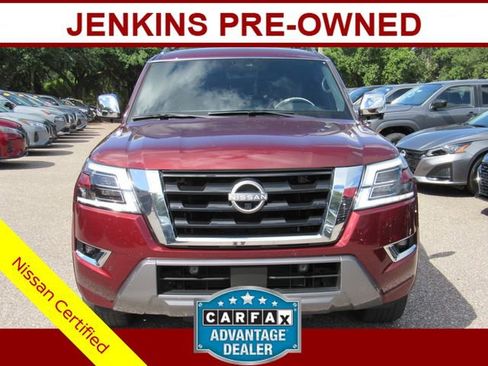 Certified 2023 Nissan Armada Platinum w/ Cargo Package RWD image 9
