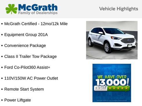 Used 2023 Ford Edge SEL w/ Convenience Package AWD/4WD image 6