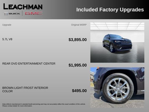 Used 2020 Jeep Grand Cherokee Summit w/ Skid Plate Group AWD/4WD image 10