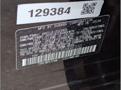 Certified 2025 Subaru Forester Touring AWD/4WD image 88