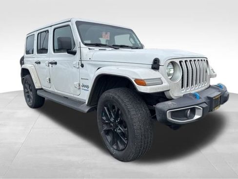 Used 2022 Jeep Wrangler Unlimited Sahara w/ Cold Weather Group image 1