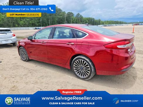 Used 2017 Ford Fusion SE w/ Fusion SE Technology Package FWD image 3