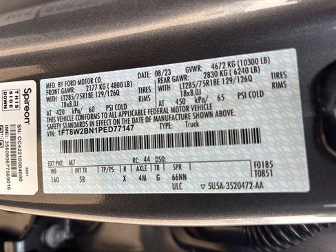 Certified 2023 Ford F250 Lariat w/ Lariat Ultimate Package image 21