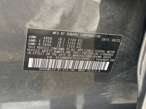 Used 2024 Subaru Legacy Touring XT image 28