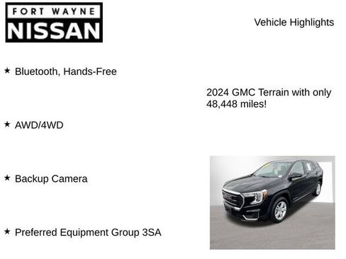 Used 2024 GMC Terrain SLE AWD/4WD image 7