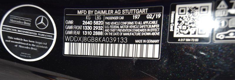 Used 2019 Mercedes-Benz S 560 4MATIC Coupe image 40