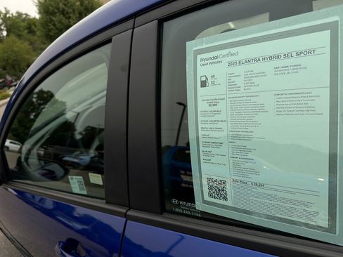 Certified 2025 Hyundai Elantra SEL FWD image 28