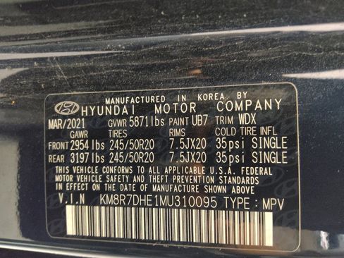 Used 2021 Hyundai Palisade Calligraphy AWD/4WD image 33