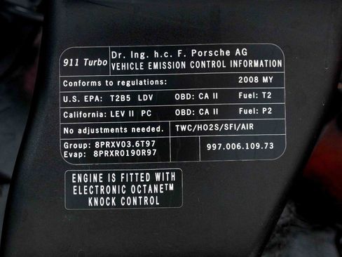 Used 2008 Porsche 911 Turbo AWD/4WD image 98