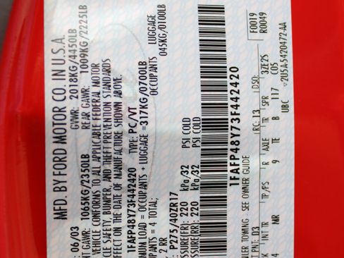 Used 2003 Ford Mustang Cobra image 40