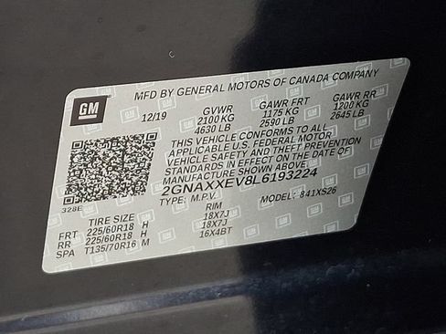 Used 2020 Chevrolet Equinox Premier AWD/4WD image 30
