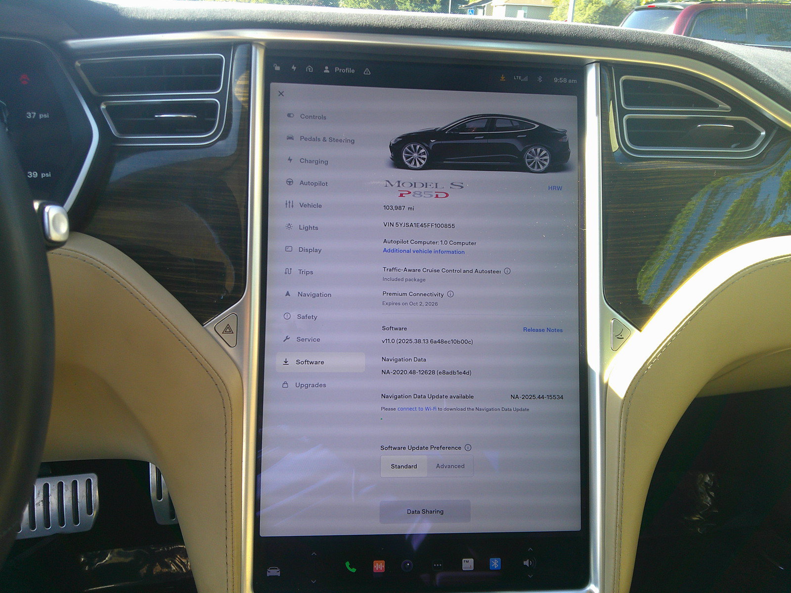 Used 2015 Tesla Model S P85D AWD/4WD image 15