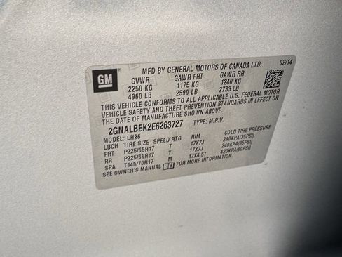 Used 2014 Chevrolet Equinox LT w/ Driver Convenience Package FWD image 28