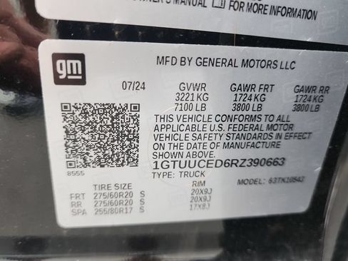 Certified 2024 GMC Sierra 1500 Elevation w/ X31 Off-Road Package AWD/4WD image 33