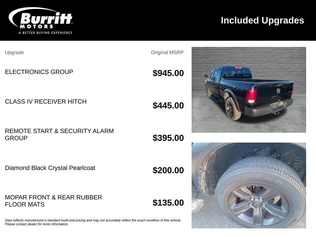 Used 2023 RAM 1500 Warlock w/ Electronics Group AWD/4WD image 6