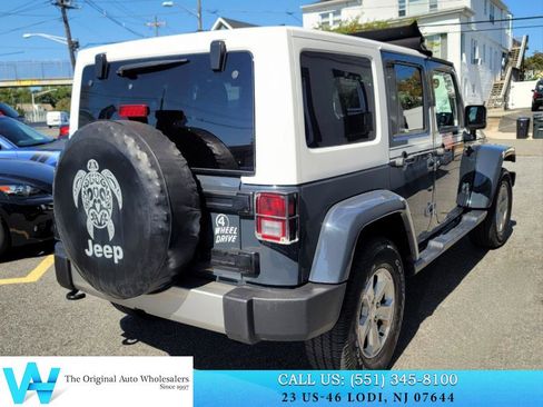 Used 2017 Jeep Wrangler Unlimited Sahara w/ Quick Order Package 24E Chief image 9