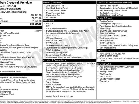 Used 2023 Subaru Crosstrek 2.0i Premium image 26