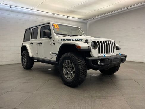 Used 2021 Jeep Wrangler Unlimited Rubicon 4xe w/ Steel Bumper Group AWD/4WD image 5
