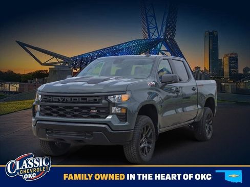 New 2026 Chevrolet Silverado 1500 Custom Trail Boss w/ Turbomax Blackout Package AWD/4WD image 2