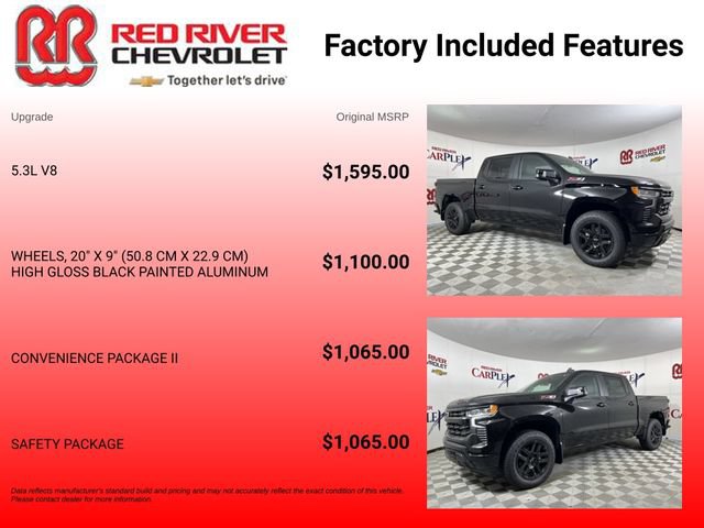 New 2026 Chevrolet Silverado 1500 RST w/ Safety Package AWD/4WD image 14