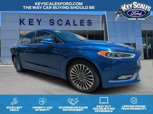 Used 2017 Ford Fusion Titanium FWD image 1