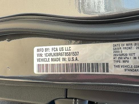 New 2026 Jeep Grand Cherokee L Limited AWD/4WD image 27