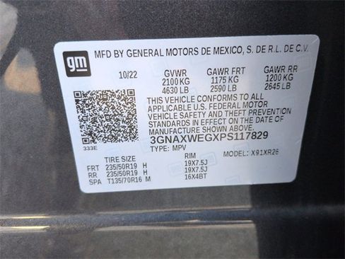 Used 2023 Chevrolet Equinox RS w/ RS Leather Package image 35