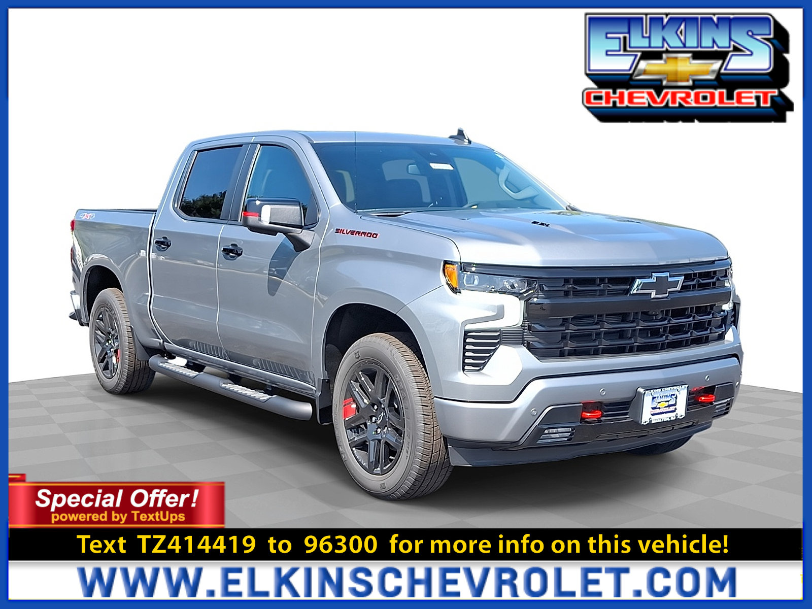 New 2026 Chevrolet Silverado 1500 RST w/ Redline Edition AWD/4WD image 1