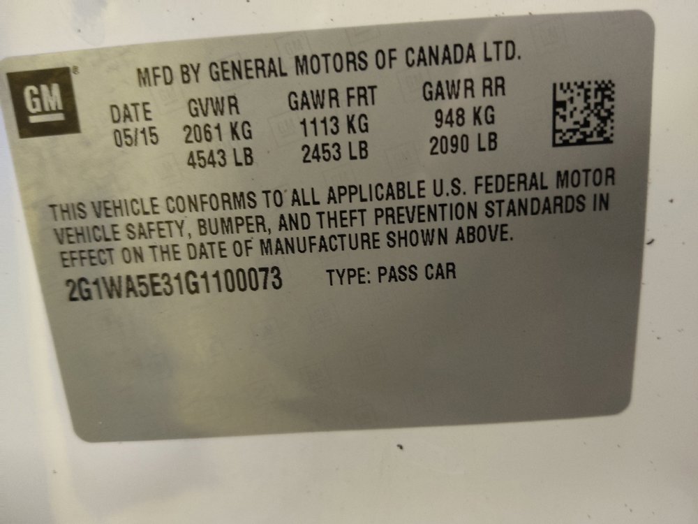 Used 2016 Chevrolet Impala Limited LS FWD image 33