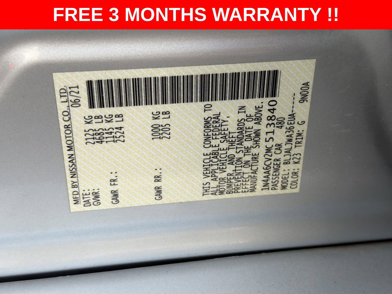 Used 2021 Nissan Maxima 3.5 SV w/ Floor Mat Group FWD image 24