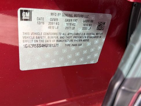 Used 2017 Buick LaCrosse Premium w/ Sun and Shade Package FWD image 39