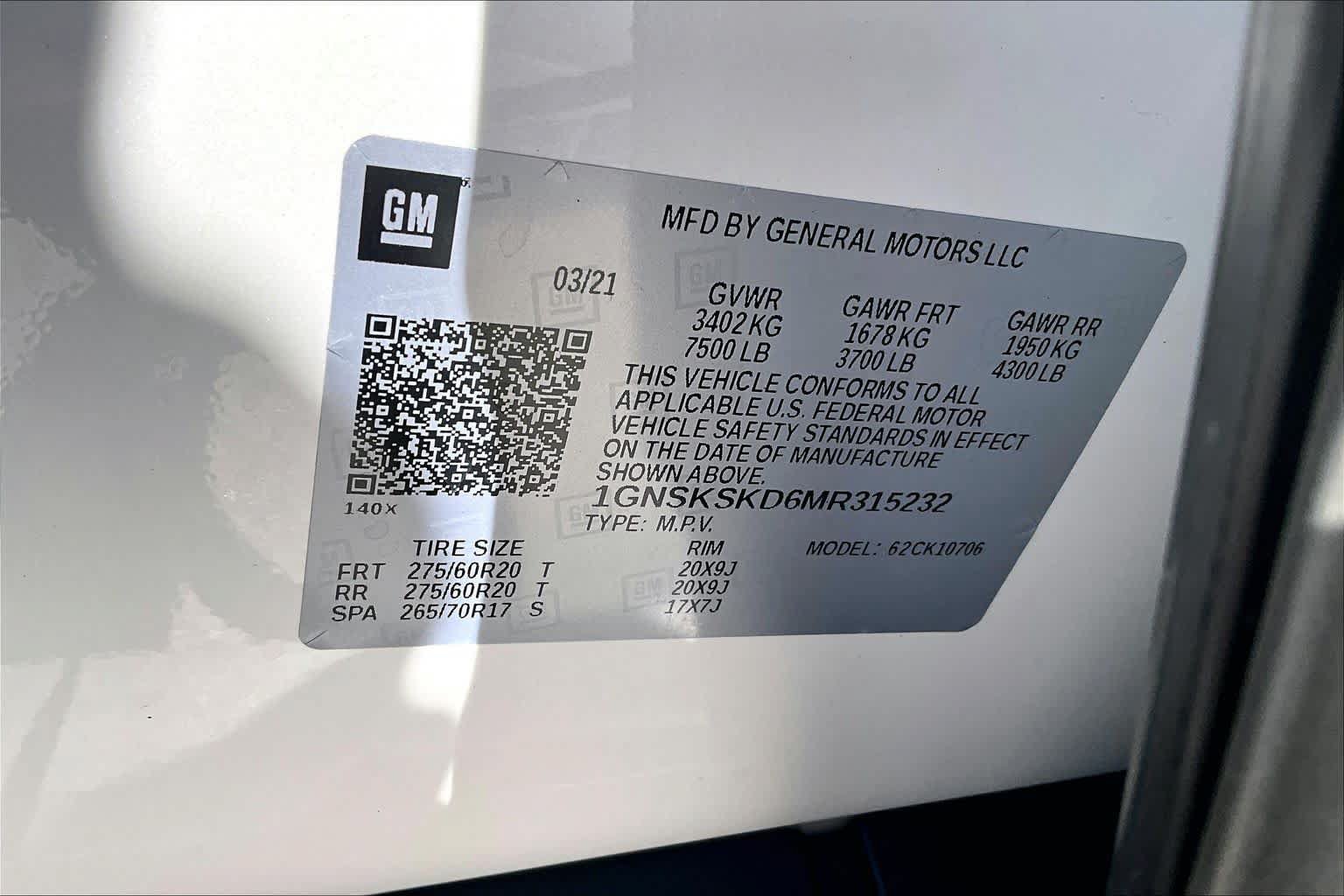 Used 2021 Chevrolet Tahoe Premier AWD/4WD image 32