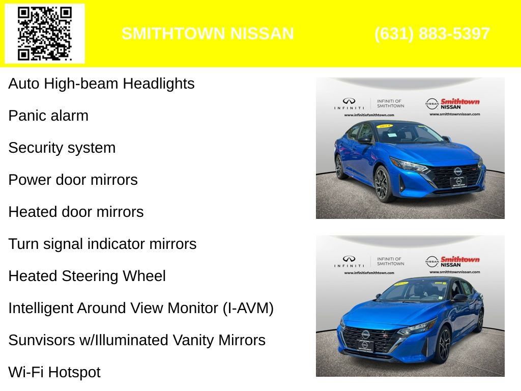 Used 2024 Nissan Sentra SR w/ SR Premium Package FWD image 10