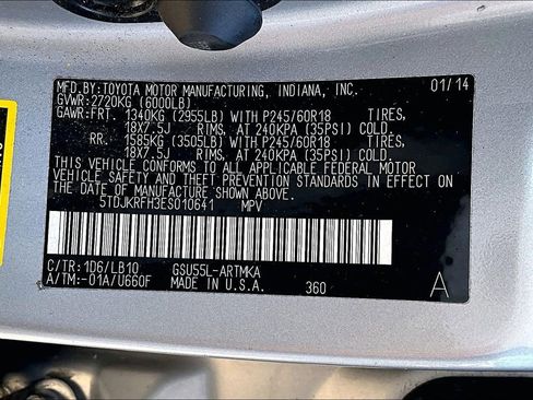 Used 2014 Toyota Highlander XLE image 19