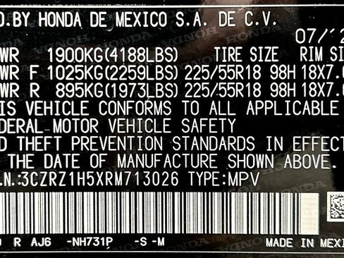 Used 2024 Honda HR-V Sport image 23