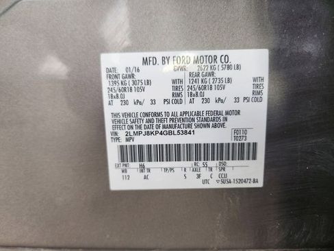 Used 2016 Lincoln MKX Select w/ Select Plus Package image 28