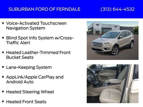 Used 2018 Ford Escape Titanium w/ Ford Safe & Smart Package image 17