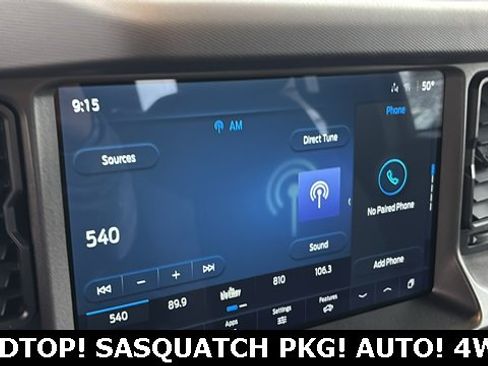 New 2025 Ford Bronco Base w/ Sasquatch Package image 14